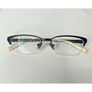 DKNY DY5627 1004 Women's Eyeglasses 51-16-135 Half Rim Matte Black FRAMES ONLY